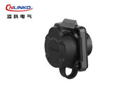 Latching Lock CNLINKO M16 Waterproof Circular Connector PBT For LED Flood Light